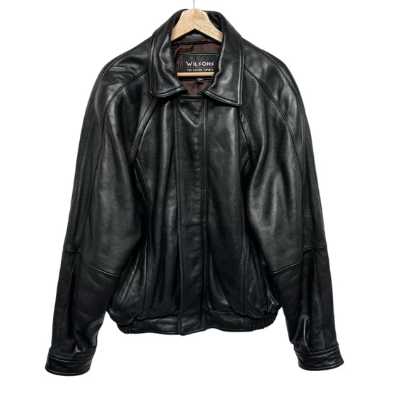Wilsons Geniune Leather Jacket Men’s LARGE - Picture 1 of 6